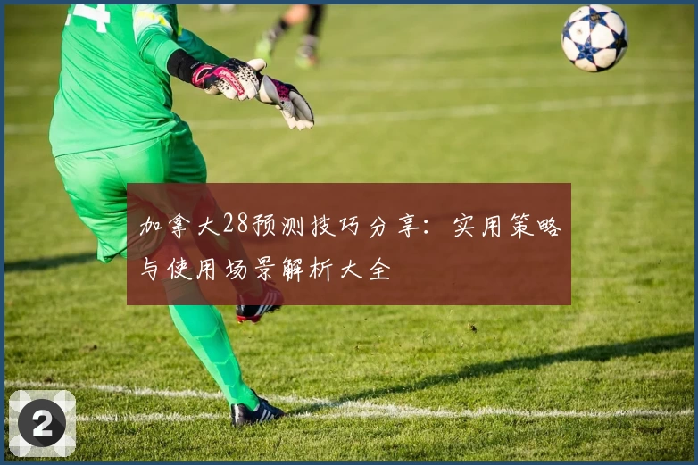 加拿大28预测技巧分享：实用策略与使用场景解析大全